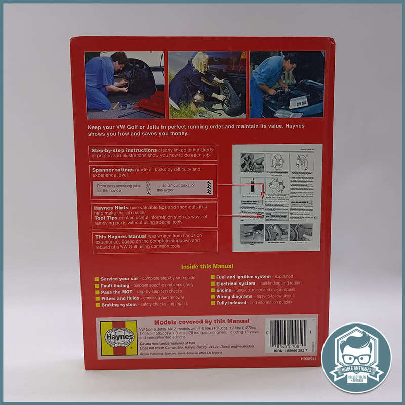 VW GOLF & JETTA Haynes Service and Repair Manual!!!