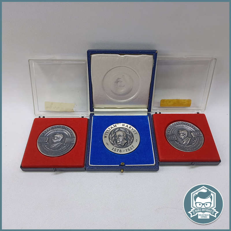 Commemorative 925 50th and 150th Blood donor Coins - Bid For All Three!!!