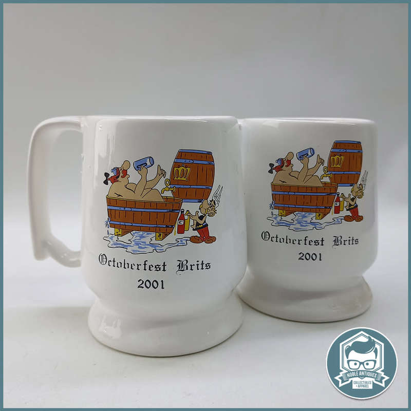 Asterix and Obelix Octoberfest Beer Mugs!!