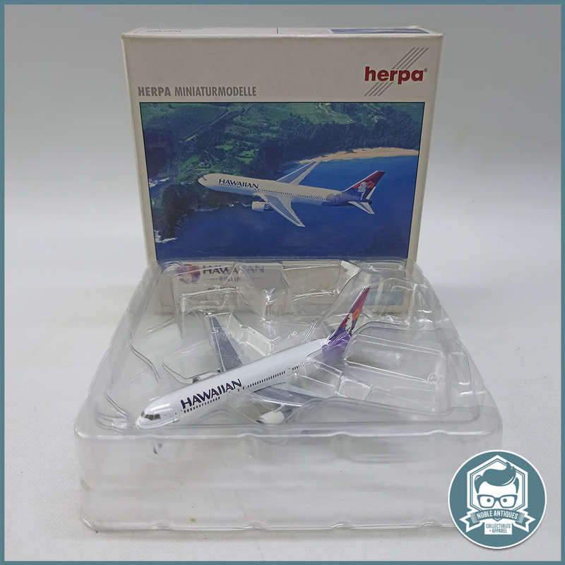 Herpa Hawaiian Advances Boeing 767 Diecast Metal - Original Box and Blister!!!