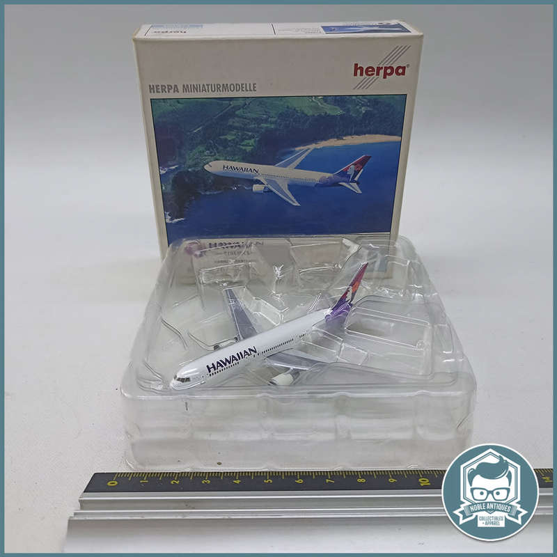 Herpa Hawaiian Advances Boeing 767 Diecast Metal - Original Box and Blister!!!