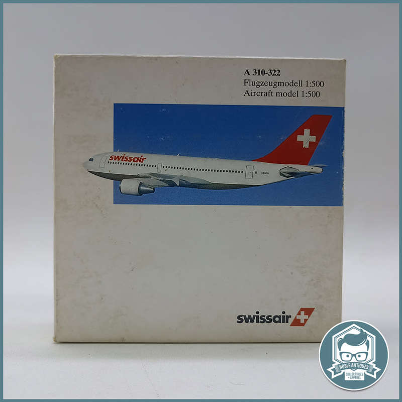 Herpa Swissair Airbus A310 Diecast Metal - Original Box and Blister!!!