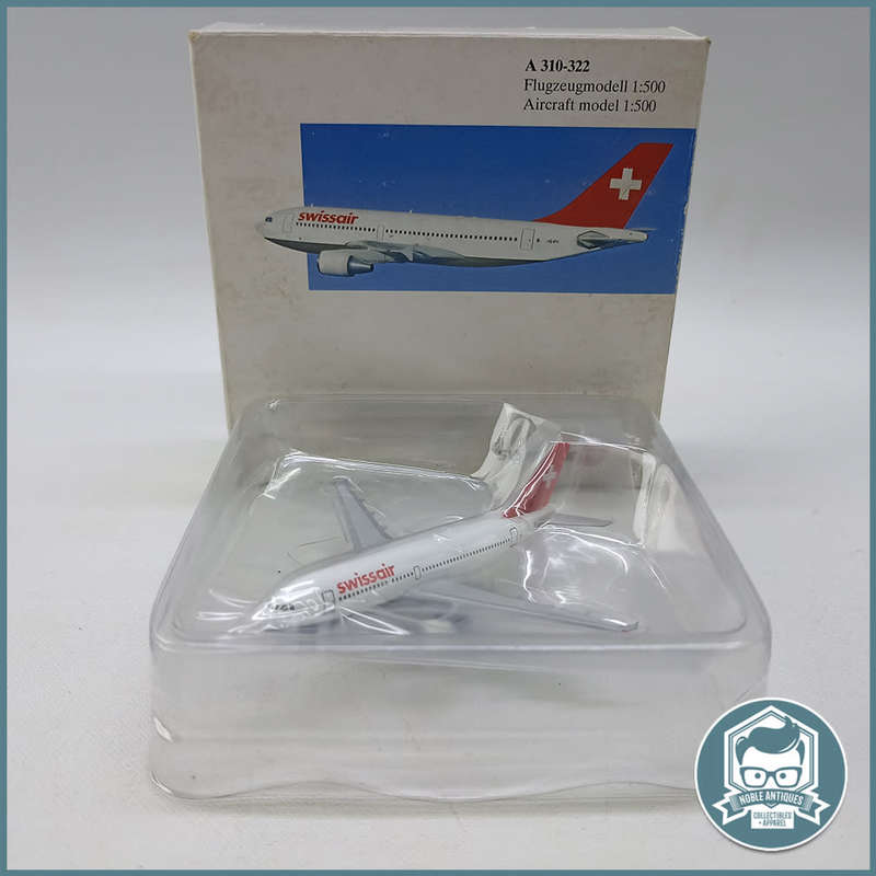 Herpa Swissair Airbus A310 Diecast Metal - Original Box and Blister!!!