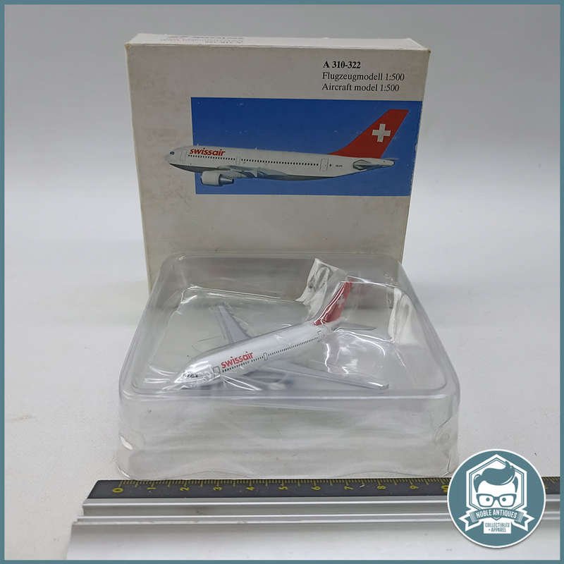 Herpa Swissair Airbus A310 Diecast Metal - Original Box and Blister!!!