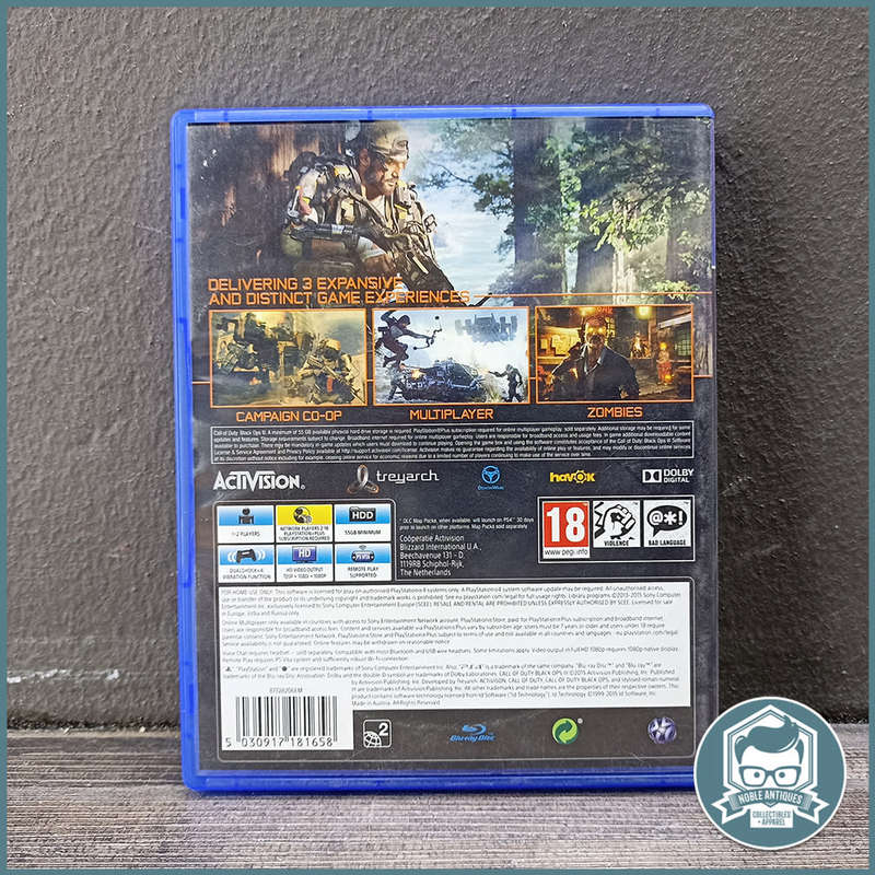 Original PlayStation 4 CALL OF DUTY BLACK OPS III !!!