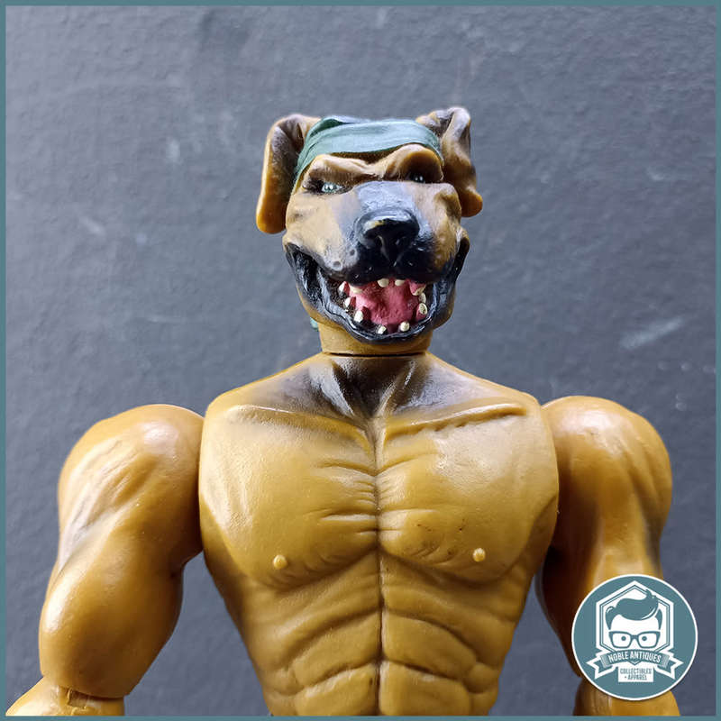 Vintage 30cm Lanard K9 Corps Bull Dozer Bulldozer Articulated Action Figure!!!