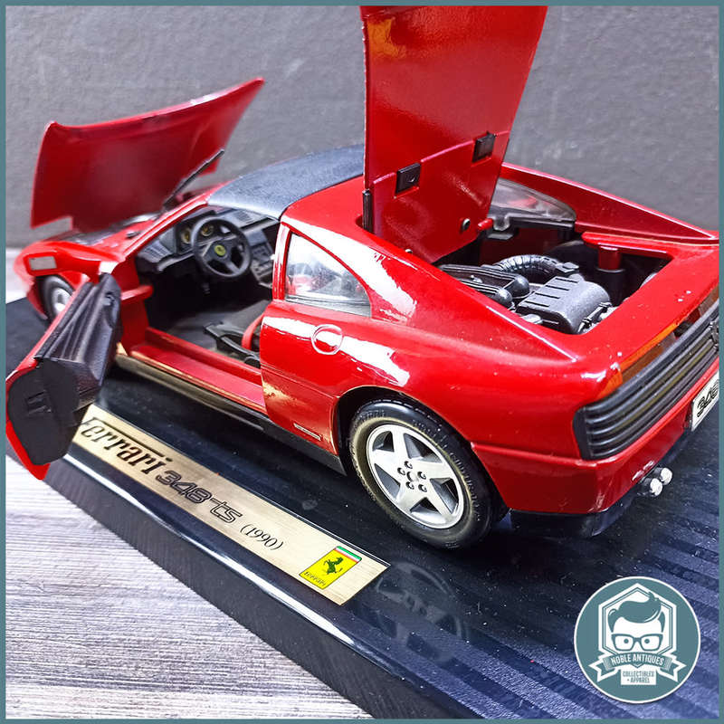Original Scale 1:18 Die Cast Metal Maisto Ferrari 348 ts (1990)!!!