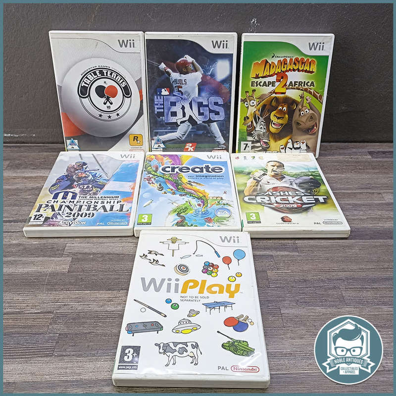 Original Wii Game Collection - All Disks and Manuals Included!!!