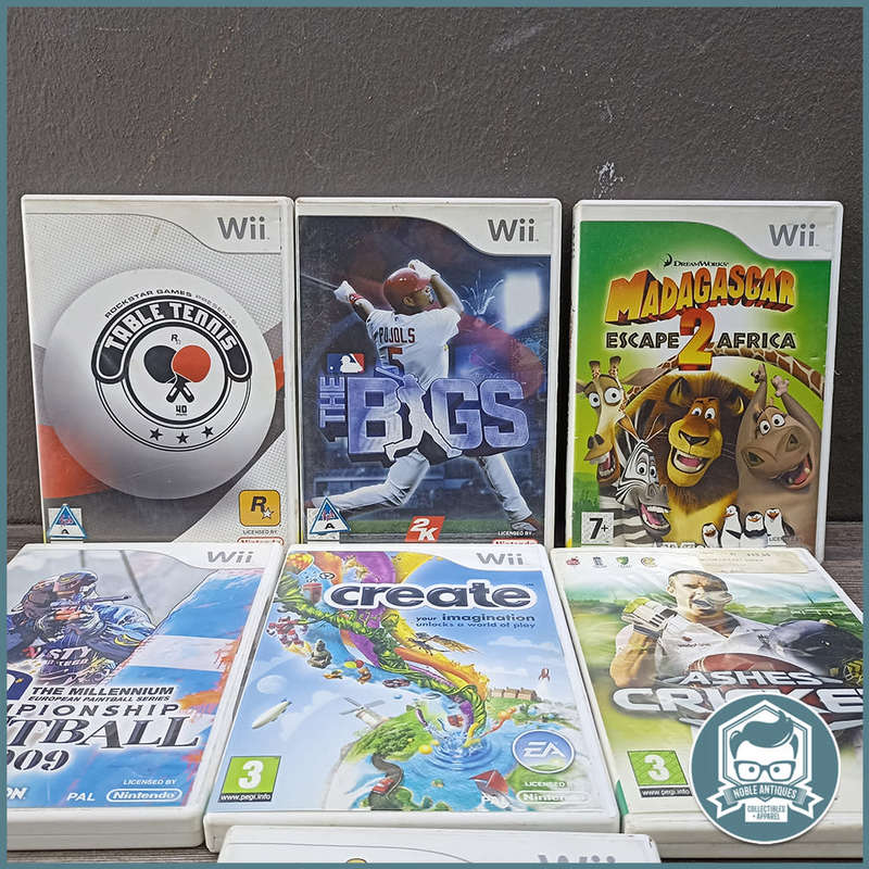 Original Wii Game Collection - All Disks and Manuals Included!!!