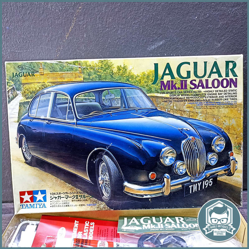 Boxed Complete Tamiya 1/24 Jaguar Mark 2 saloon!!!