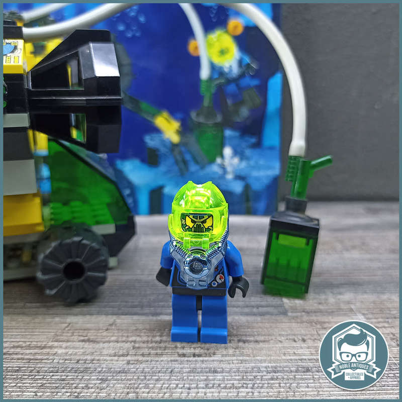 Original 1998 Lego 6159 Crystal Detector Hydronauts Aquazone (No Box, With Manual)!!!