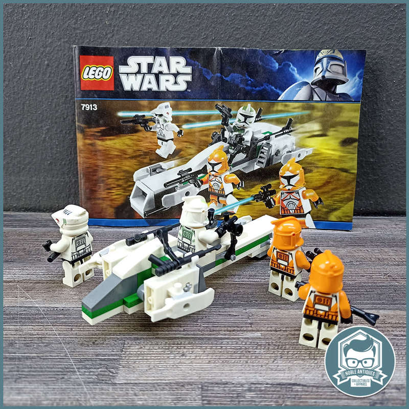 Original LEGO (7913):  Lego Clone Trooper Battle Pack (No Box, With Manual)!!!