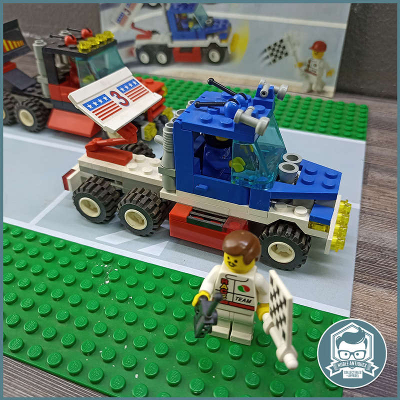 Original 1996 LEGO 1821 - Rally Racers (No Box, With Manual)!!!