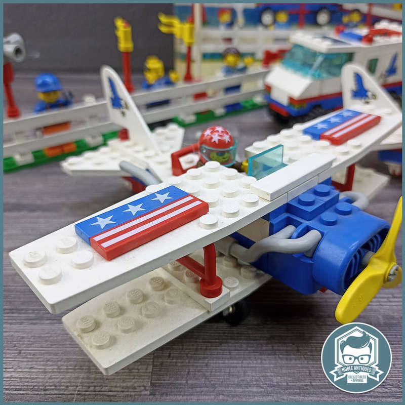 Original 1993 LEGO 6345 Aerial Acrobats Air Show (No Box, With Manual)!!!