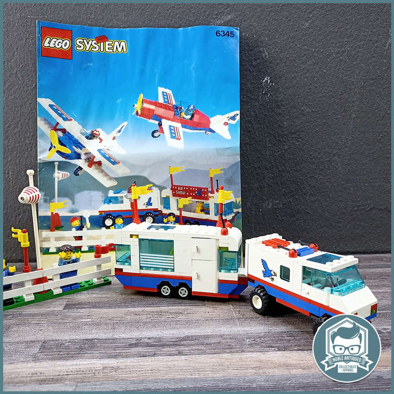Original 1993 LEGO 6345 Aerial Acrobats Air Show (No Box, With Manual)!!!