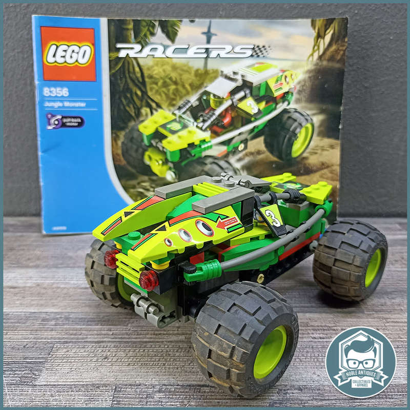 Original LEGO Jungle Monster 8356 - LEGO® Racers (No Box, With Manual)!!!