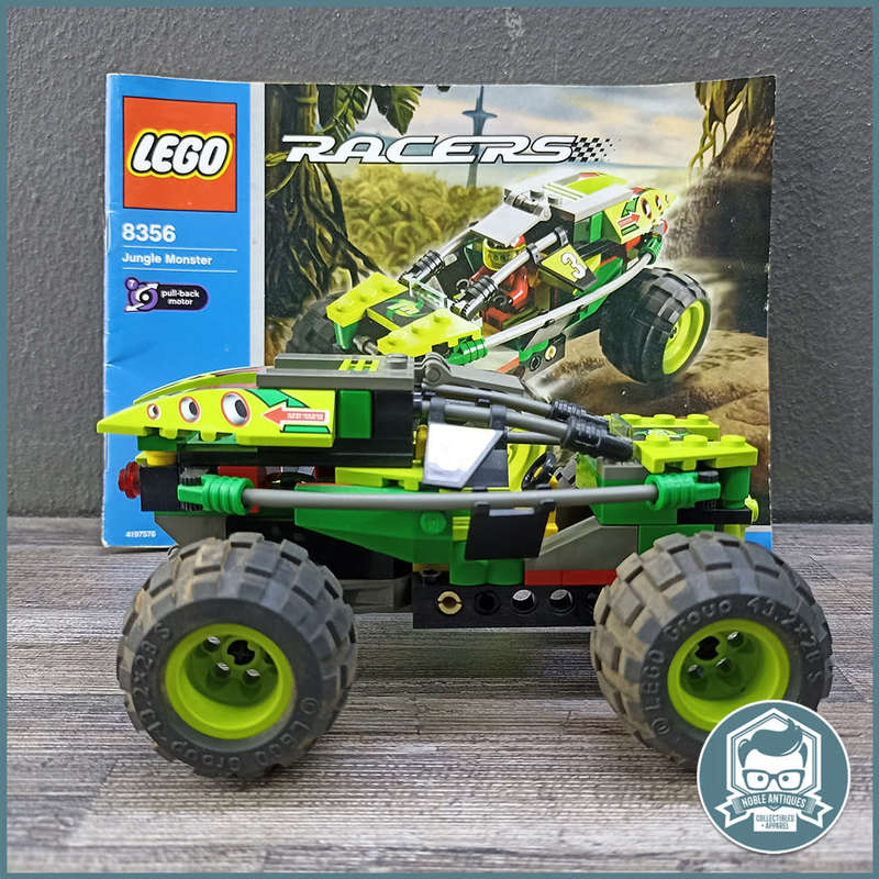 Original LEGO Jungle Monster 8356 - LEGO® Racers (No Box, With Manual)!!!