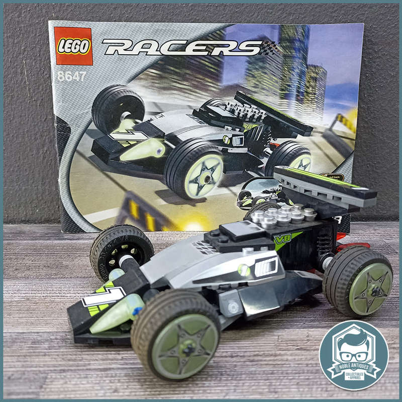 Original LEGO Racers Night Racer 8647 (No Box, With Manual)!!!