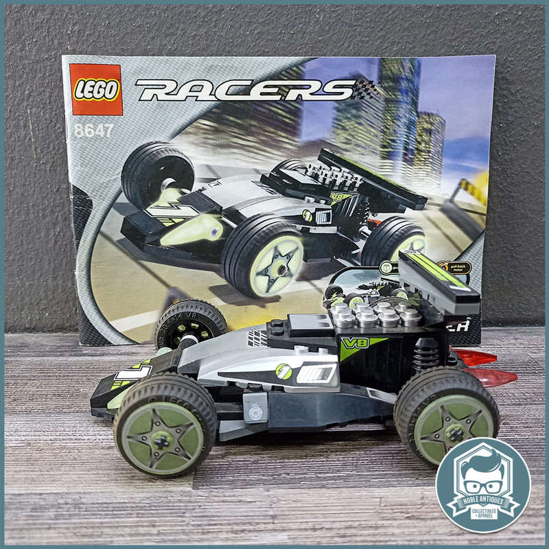 Original LEGO Racers Night Racer 8647 (No Box, With Manual)!!!
