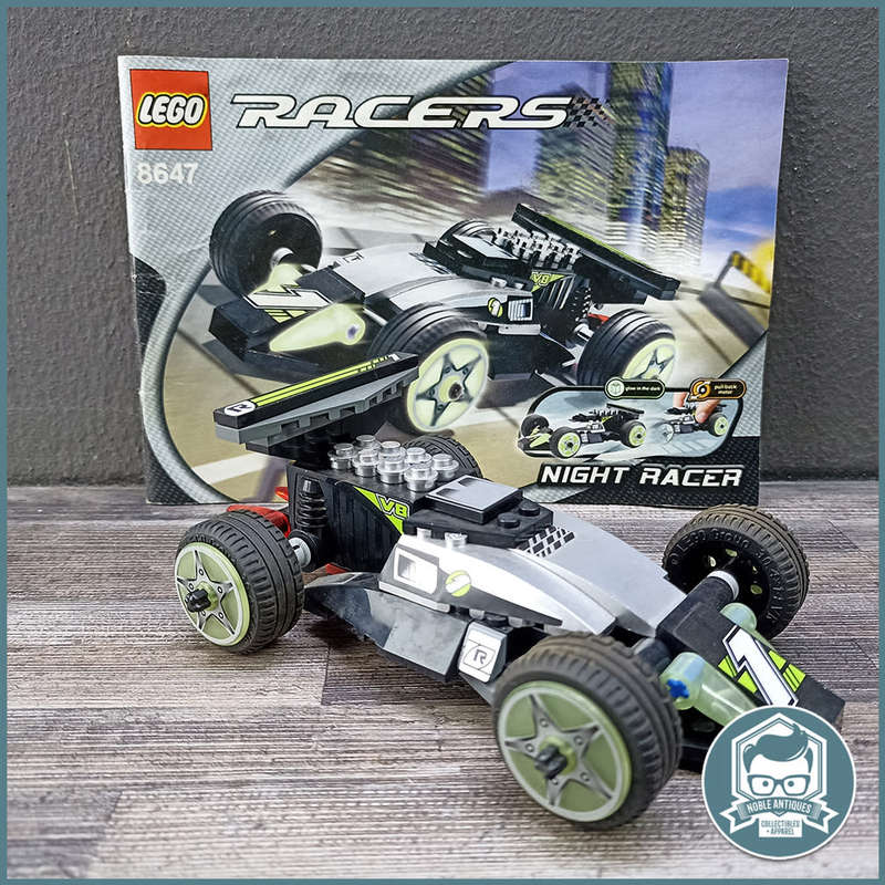 Original LEGO Racers Night Racer 8647 (No Box, With Manual)!!!