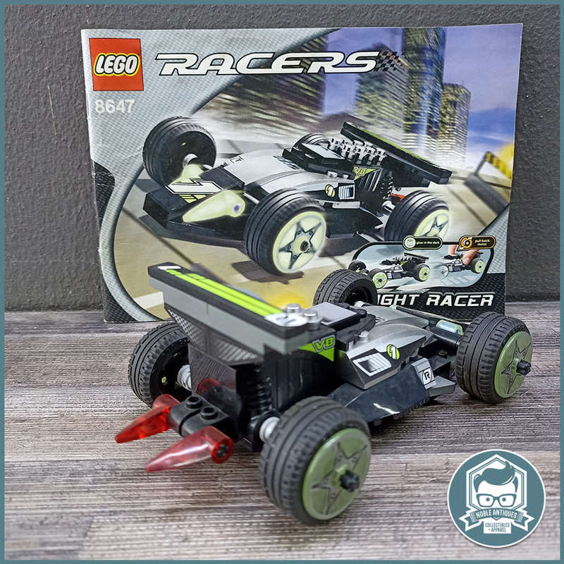 Original LEGO Racers Night Racer 8647 (No Box, With Manual)!!!