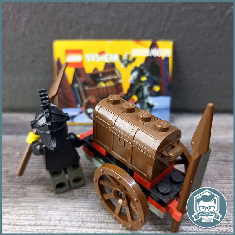 Original 1997 LEGO 6028 Treasure Cart (No Box, With Manual)!!!