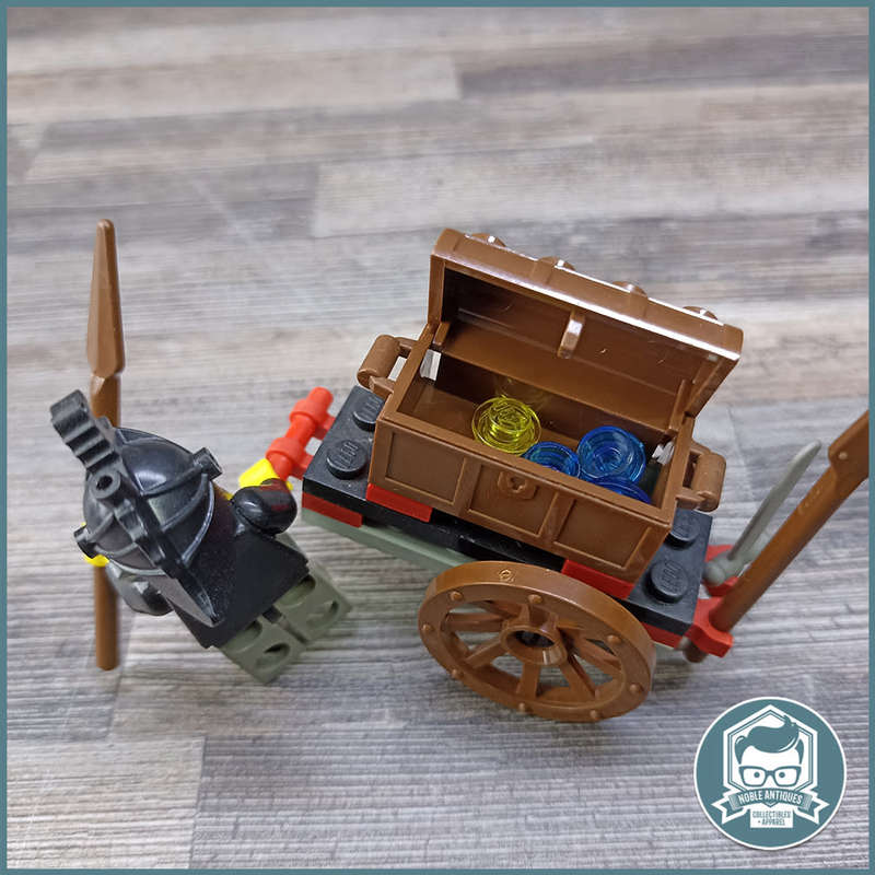 Original 1997 LEGO 6028 Treasure Cart (No Box, With Manual)!!!