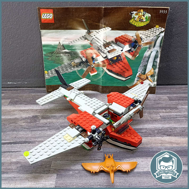 Original 2000 LEGO® Adventurers 5935, Island Hopper (No Box, With Manual)!!!