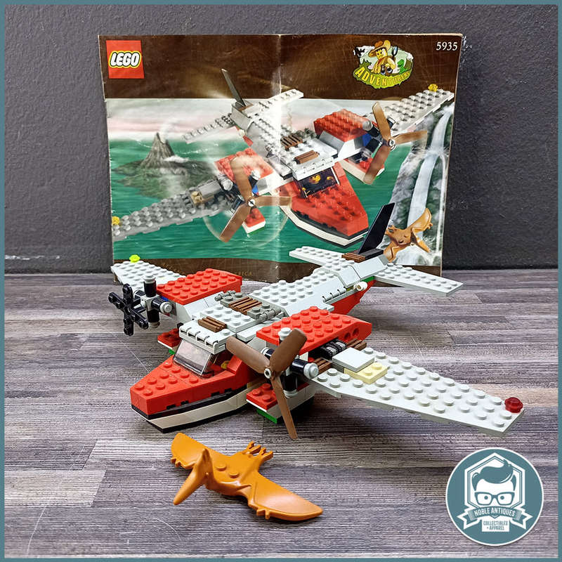 Original 2000 LEGO® Adventurers 5935, Island Hopper (No Box, With Manual)!!!