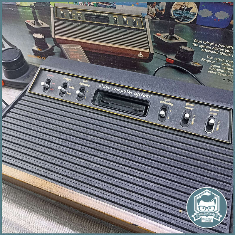 RARE!!! Boxed Atari CX -2600, 1977 (matching Serial Numbers On Box and Console)!!!