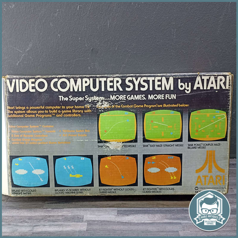 RARE!!! Boxed Atari CX -2600, 1977 (matching Serial Numbers On Box and Console)!!!