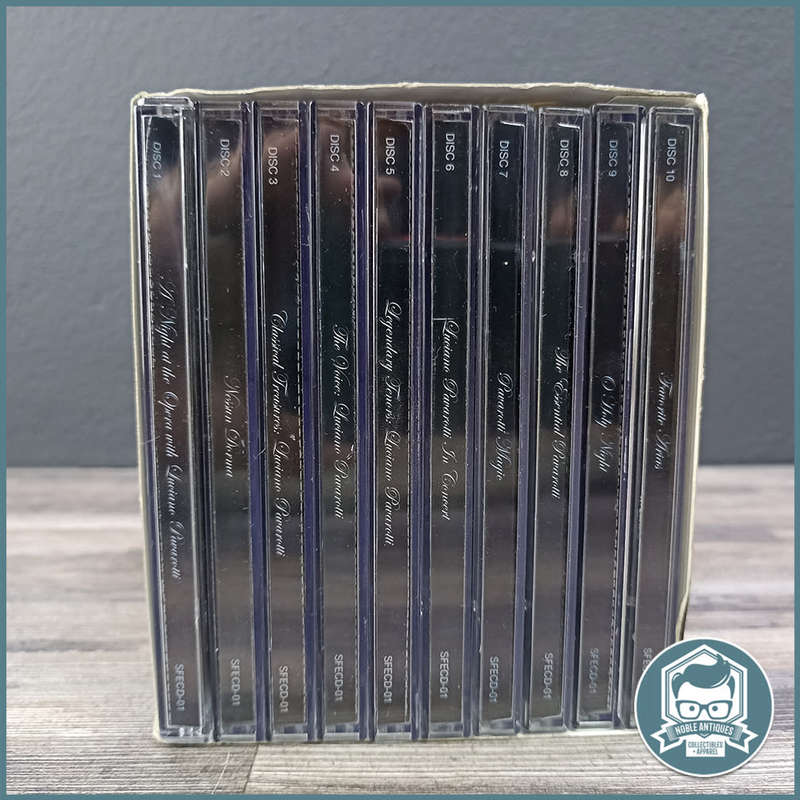 Original Boxed Pavarotti Essential Gold 10 Disc CD Collection!!!