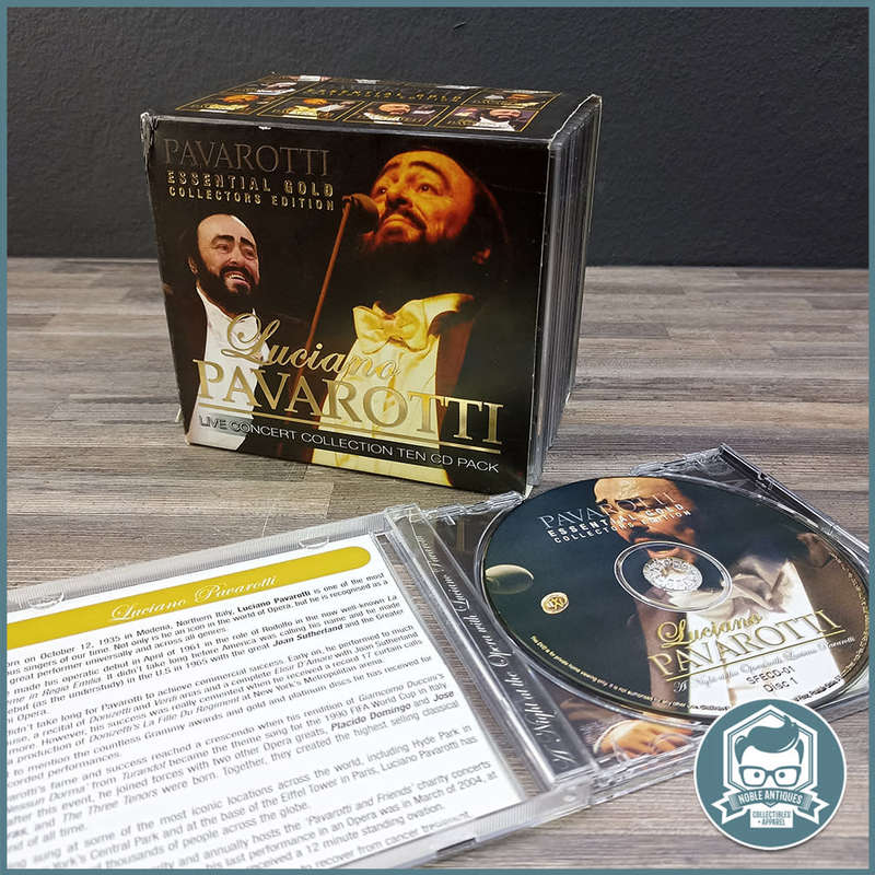 Original Boxed Pavarotti Essential Gold 10 Disc CD Collection!!!