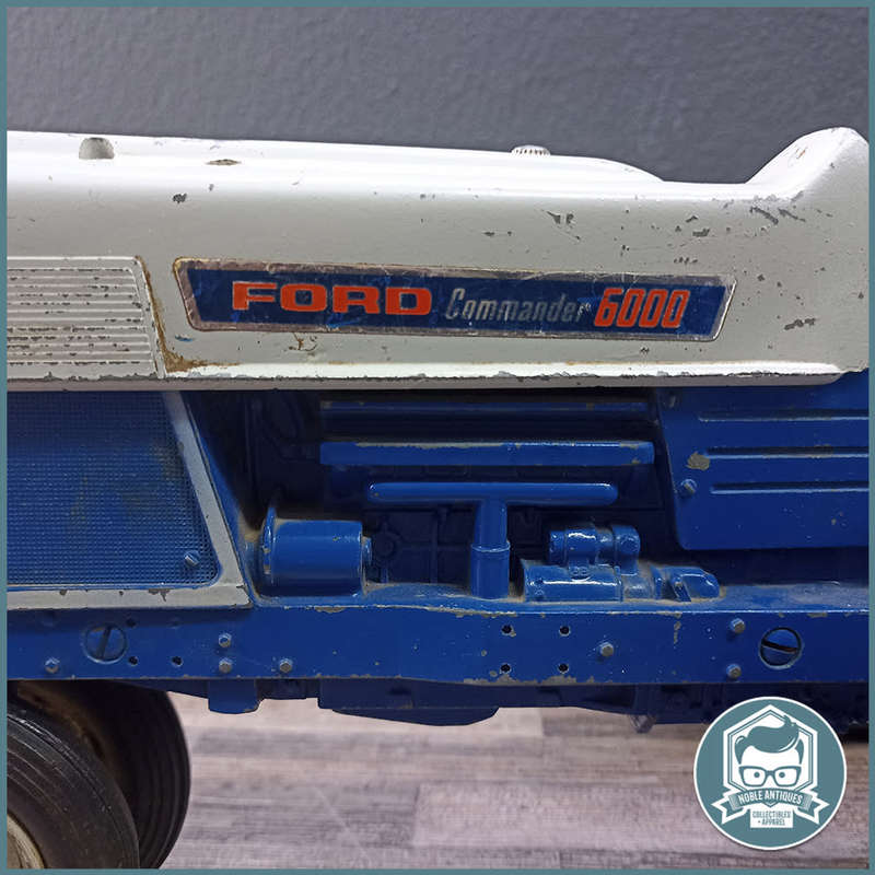 RARE!!! Large 1/12 Ford 6000 Commander Die Cast Metal Tractor by Hubley!!!