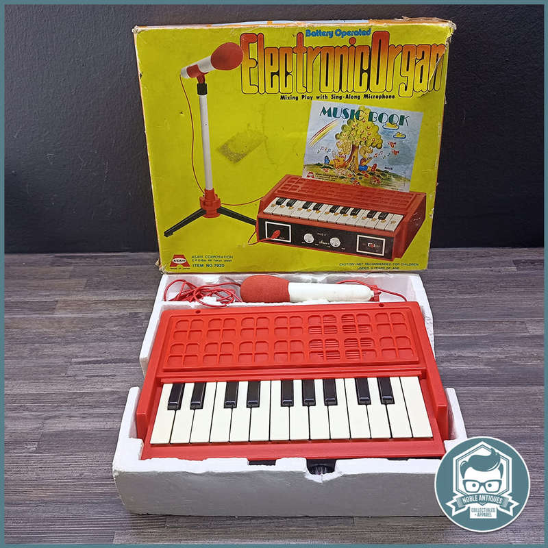 1970's Japanese Asahi ELECTRONICS PIANO Synthesizer with Original Box!!!