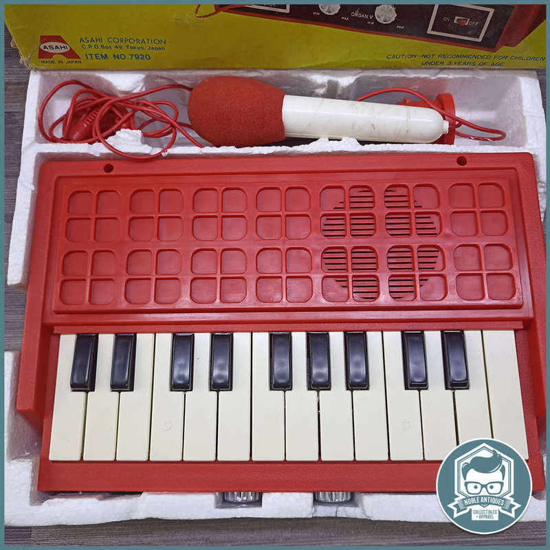 1970's Japanese Asahi ELECTRONICS PIANO Synthesizer with Original Box!!!