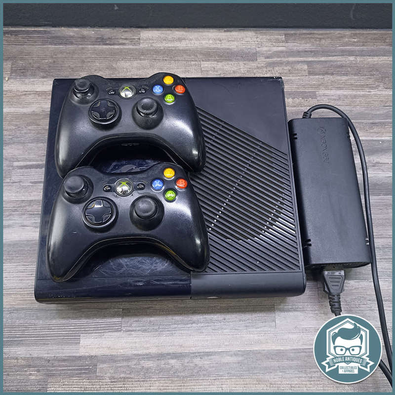 Original Tested Working XBOX 360, Two Remotes and Power cable (NO HDMI Supplied)!!!