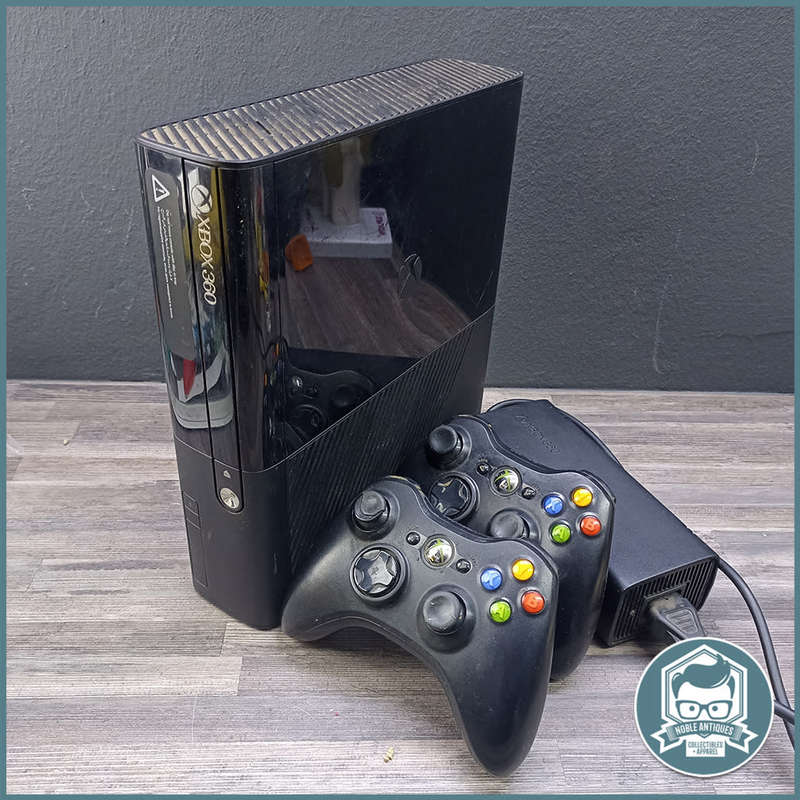 Original Tested Working XBOX 360, Two Remotes and Power cable (NO HDMI Supplied)!!!