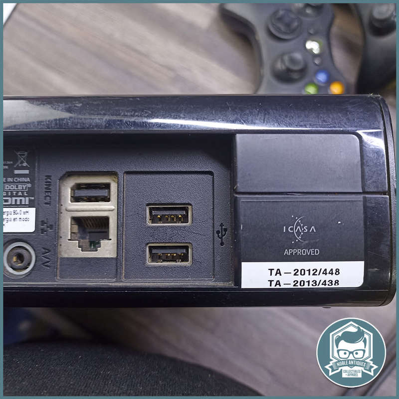 Original Tested Working XBOX 360, Two Remotes and Power cable (NO HDMI Supplied)!!!