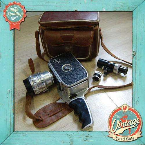 Bolex Paillard 8mm Swiss Movie Camera (Cera Action still works!)