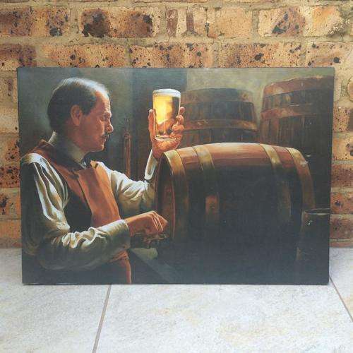Large Block Mounted Charles Glass Poster (+- 900mm x 400mm)
