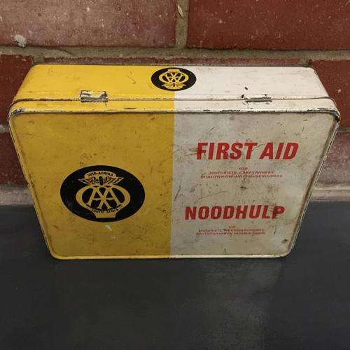 Vintage AA First Aid Tin