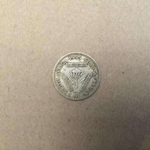 SA Union: 1955 Tickey 3d