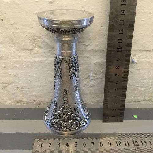 Ornate Metal Candle Stick Stand