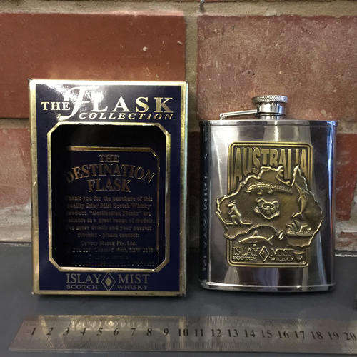 Rare Destination Flask (Austalia) in original box!