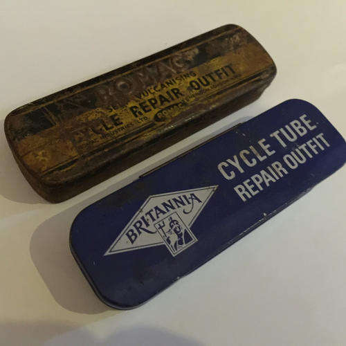 Rare Bike Repair Tins