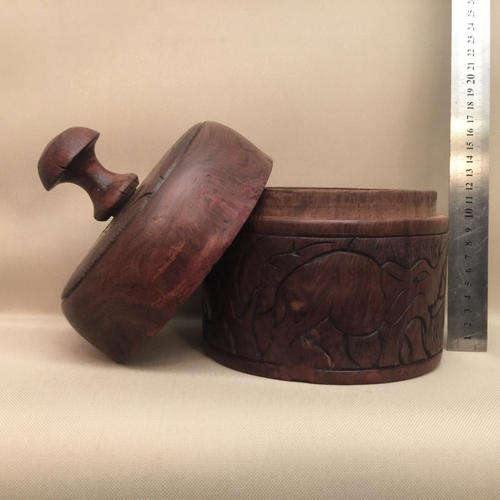 HANDCRAFTED WOODEN URN