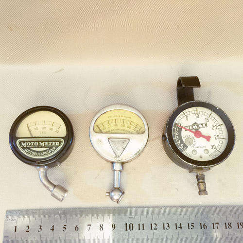 Rare Collection of Vintage Moto Meters