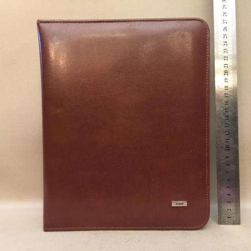 Genuine Busby Tan Leather FiloFax