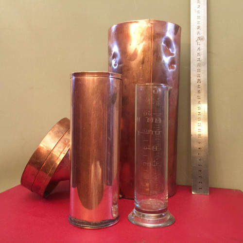 RARE Antique Copper Rainmeter